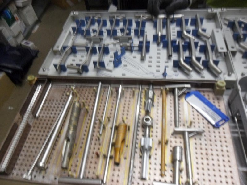 Specialist Instrument Tray Dressed Cosmetic Surgery